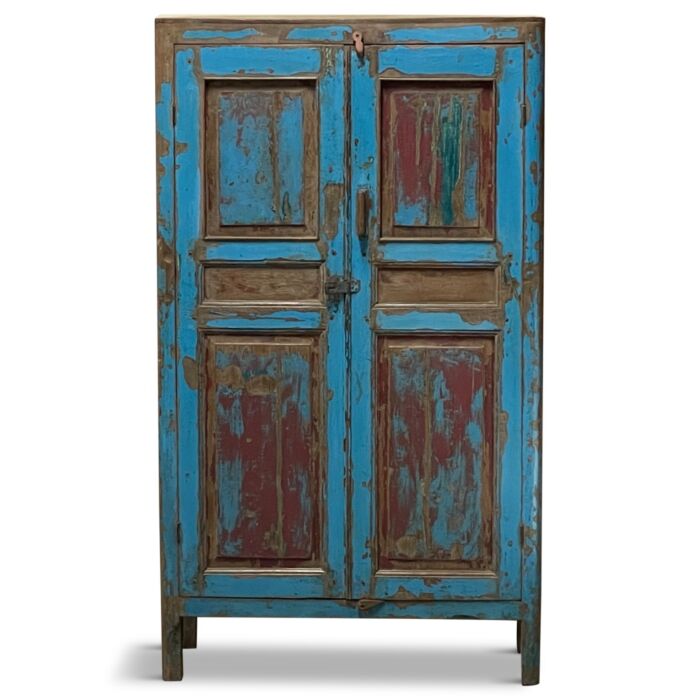 India Opbergkast Felblauw Hout