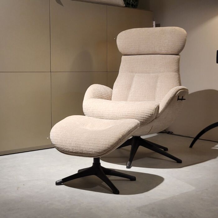 Draaifauteuil Pelle Beige