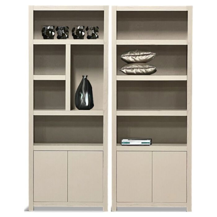 Boekenkasten Set Diamond Taupe Rechts