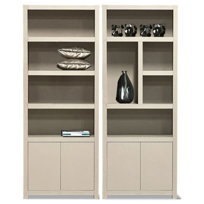 Boekenkasten Set Diamond Taupe Links