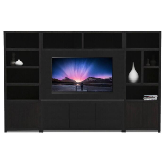 Cinewall Set Diamond Met Back Panel 340cm 