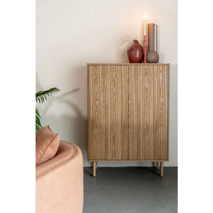 Wandkast Bemmel Natural Ash Fineer