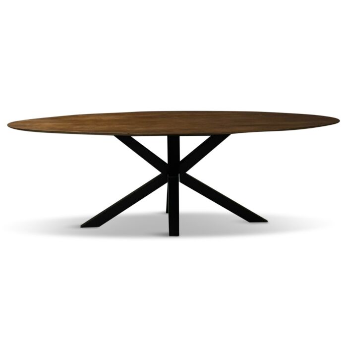 Eetkamertafel Rano 220x105x3 Ovaal Spin