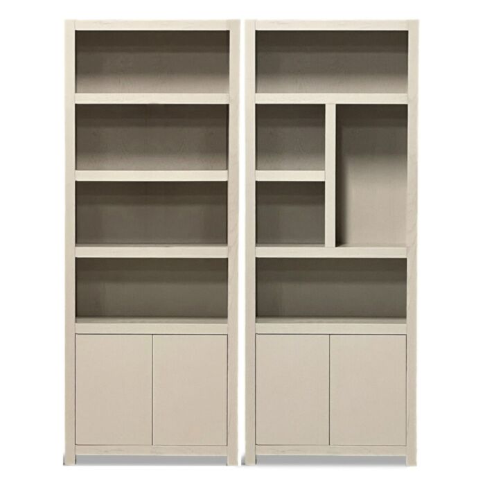 Boekenkasten Set Diamond Taupe Rechts