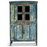 India Buffetkast Hout Blauw