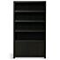 Boekenkast Diamond 4 Vaks 120cm Dark Brown