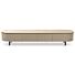  TV-Meubel Specter 240cm Mangohout Bruin & Travertine Top