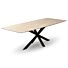 Eettafel HPL Travertine Spin Poot 240cm