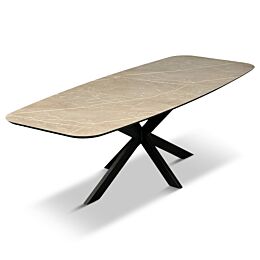 Eettafel Jaan HPL Beige Structuur