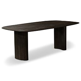 Eettafel Caval Mango Wang Ovaal Poot 200x100